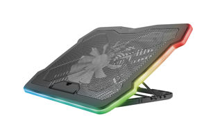 Slika Trust GXT 1126 Cooling Stand AURA Laptop cooling stand Multicolour-illuminated stand