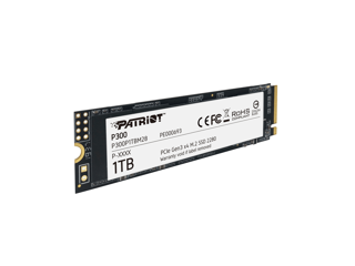 Slika Patriot SSD 1TB M.2;P300 M.2 PCIe Gen 3 x4;up to R/W : 1700/1100MB/s