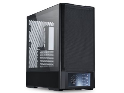 Lian Li Lancool 207 Digital Black, ATX, Mid-tower, 6" LCD 2x 120mm, 2x 140mm fans