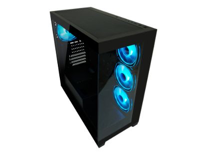 LC-Power Case Gaming 715B Midi-tower, ATX, 4x ARGB fan1x USB-C, 2x USB-A