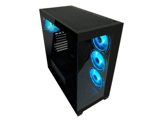 LC-Power Case Gaming 715B Midi-tower, ATX, 4x ARGB fan1x USB-C, 2x USB-A