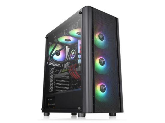 Thermaltake V250 TG ARGB Air Mid tower, tempered glass, 3x 120mm ARGB fans, 1x 120mm standard