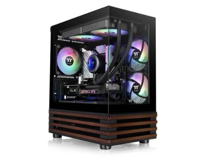 Thermaltake View170 ARGB Microtempered glass, wood, 3xARGBVGA: 340mm, CPU Cooler: 160mm