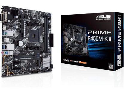 ASUS MB PRIME B450M-K II AMD B450;AM4;2xDDR4 VGA,DVI,HDMI;micro ATX