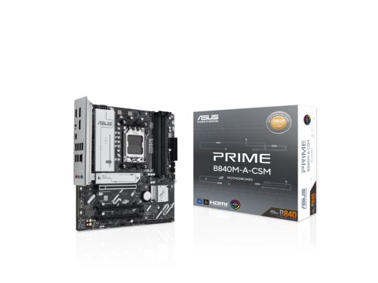 ASUS MB PRIME B840M-A-CSMAM5, 4x DDR5, 3x M.2, 7x USB2x DP, 1x HDMI, mATX
