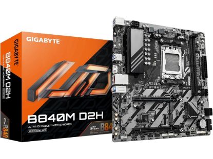 Gigabyte MB B840M D2HAM5, 2x DDR5, 2x M.2, 4x SATA12xUSB; 1x HDMI, mATX;