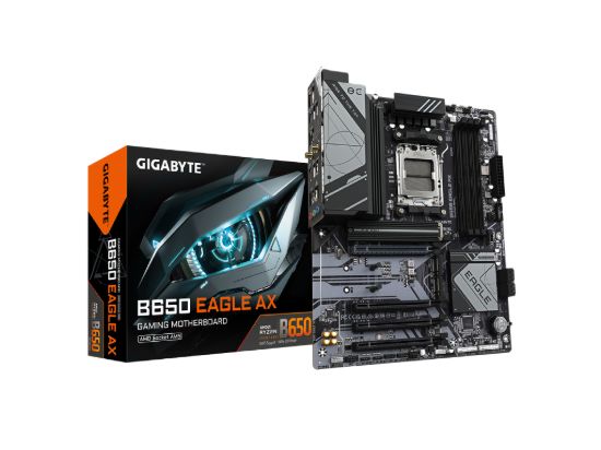 Gigabyte MB B650 EAGLE AXAM5; 4xDDR5; up to 256GB,(up to 8000MHz); 4x SATA,3xM.2, DP, HDMI