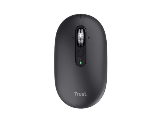 Trust SERON Hyperscroll slim, WRLS miš, crni