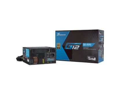 Seasonic G12 GC80 850W Gold PC ATX 80 PLUS Gold Active 12 cm, Black