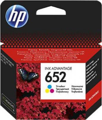 HP Tinta F6V24AE Color 652