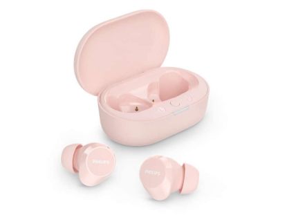 Philips TAT1209PK/00 BT slušal, Bluetooth verzija 5.3,, max domet 10m, boja Roza