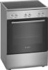 BOSCH električni štednjak Serie 2|, A, 66L,ravna ploča INOX, 7 programa, 3D HotAir,