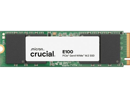 Crucial SSD E100 1TB NVMe M.23,5000/4500 MB/s,PCIe Gen 4 x4
