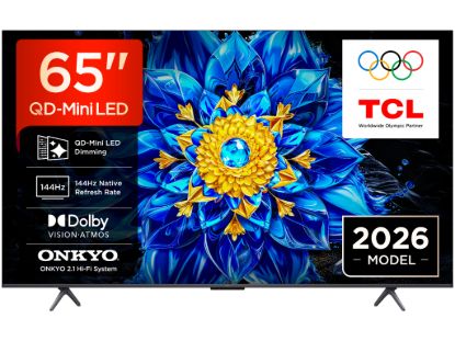 TCL 65"P8L 4K QLED Google TV;QD-Mini LED Dimming 144HzOnkyo 2.1, D.Atmos, D.Vision 450 nits