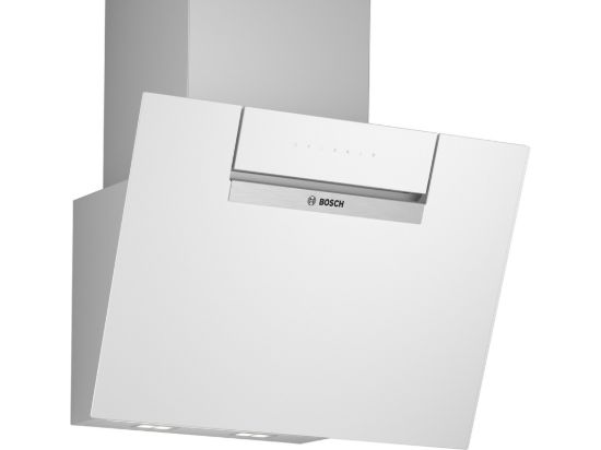 BOSCH Zidna napa Serie 4| ,Bijela, Nagnuti zaslon,768m3,60 cm, 56dB, 3 brzine,LED, A+