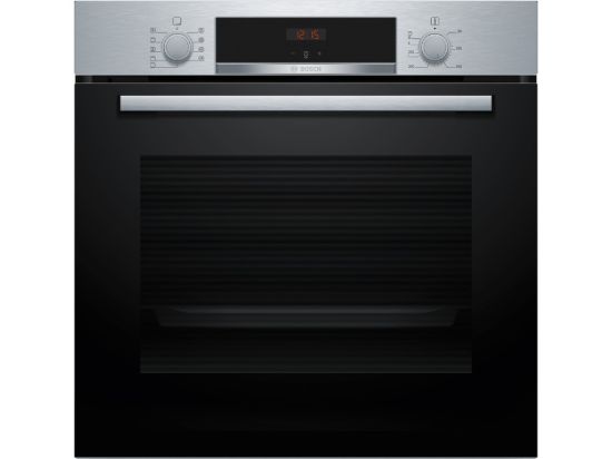 BOSCH pećnica Serie 4| INOX, A, EcoClean, 71L,Teleskopska vodilica, 7 programa,old:HBA513BS1