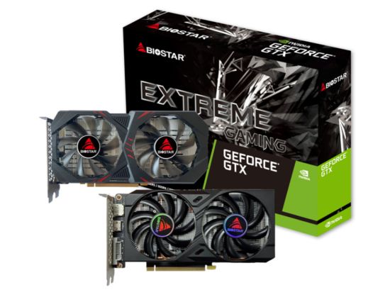 BIOSTAR VGA 1660 Ti 6GB 6GB GDDR6, 192-bit, 1x DVI, 1x DP, 1x HDMI