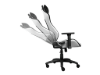 Trust GXT 714W gaming stolica RUYA, crno-bijela, udobna,podesiva, ergonomska, eko materijal