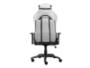 Trust GXT 714W gaming stolica RUYA, crno-bijela, udobna,podesiva, ergonomska, eko materijal