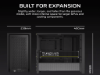 CORSAIR FRAME 4000D Case360mm radiator, 170mm cooler430mm GPU, ATX, Black