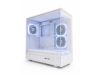 RYZE HEROIC HC500 3F White 1xARGB fan + 2x ARGB Reverse ATX, tempered glass