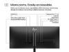 HP S5 Pro 527pq QHD MNTR EURO27",IPS,QHD,5ms,100Hz,350cd,1500:1,height,Swivel,Pivot,DP,HDMI,4xUSB
