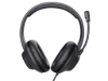 Trust Ayda MAX USB slušalice,over-head, žičane, USB-C,USB-A, stereo, crne