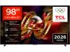 TCL 98"C8L 4K SQD-Mini LED;UHD 144Hz/288Hz FHD Google TV;B&O, 4032 zones, 6000 nits; Zeroborder