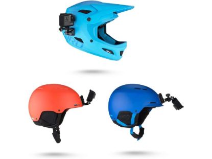 GoPro Helmet front+side mount- MISSION 1 PRO, MISSION 1,HERO 13, MAX 2, LIT HERO, HERO 12,11,10