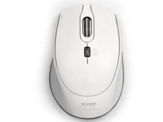 Slika Port Wireless silent miš bijel