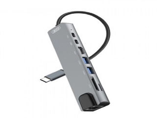 Slika XO USB Type-C Multi-hub 8in1 HUB003