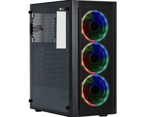 Slika Spire case VISION 7022 RGBgaming, ATX, 3x RGB fan 120mmVGA: 330mm, CPU cooler: 160mm