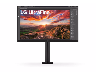 Slika LG Ergo monitor 27UN880P-B27",Ergo,4K,IPS,5ms,HDR400,350cd,2xHDMI,DP,Type-c 60W,2xUSB,Height,Piv