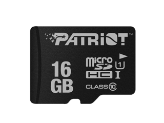 Slika Patriot microSD 16GB;UHS-I, SDXC, U1, C10;up to 80MB/s read