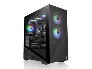 Slika Thermaltake Divider 370 ARGB Mid tower, tempered glass, 3x 120mm ARGB PWM fan