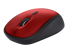 Slika Trust Yvi+ Silent Wireless miš crveni, sa tihim tipkama, 800-1600 dpi, optički, 4 tipke