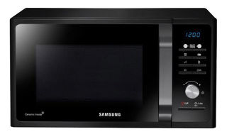 Slika Samsung Mikrovalna MG23F301TAK23 lit; 800 W; CrnaKonvekcijsko/Digitalna; Keramička unutr.
