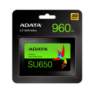 Slika SSD ADATA 512GB 2,5" SU650520MB/s read, 450MB/s writeSATA
