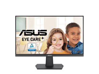 Slika Asus 24" VA24EHF Eye Care 1ms23.8"IPS,FHD,250cd,100Hz,HDMI,Gaming, Tilt +23-5.VESA 100x100, Crna