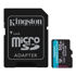 Slika Kingston micro SD 512GBCanvasGoPlusr/w:170MB/s/90MB/s,with adapter