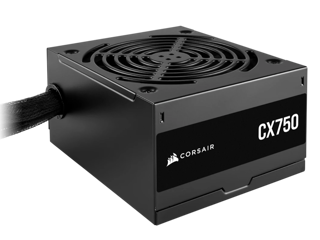 Slika CORSAIR PSU 750W CX75080 PLUS, Bronze120mm Low-Noise fan, ATX