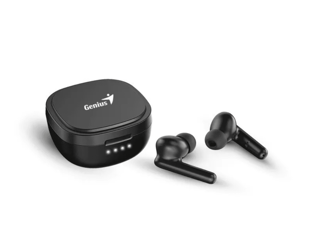 Slika Genius slušalice HS-M910BTwireless, bluetooth 5.0, in-ear, USB-4, crne