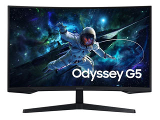 Slika 32'' WQHD Odyssey Gaming G55C160Hz,1ms,300cd,HDMI,DP,HDR10,VESA 75x75,Tilt,Crna boja