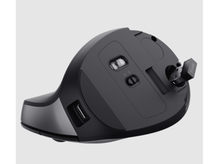 Slika Trust Bayo II ergonomskiwireless miš, silent, 800-2400dpi, optički, USB, crni