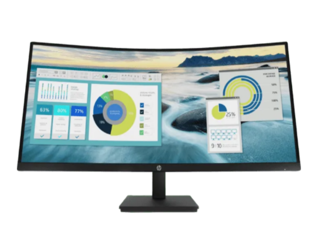 Slika HP zakrivljeni monitor P34hc34",Curved,VA,WQHD,3500:1,100Hz,HDMI,DP,4x USB,1x Type-c,Height